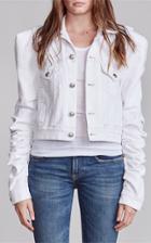 Moda Operandi R13 Kelsey Shirring Denim Jacket