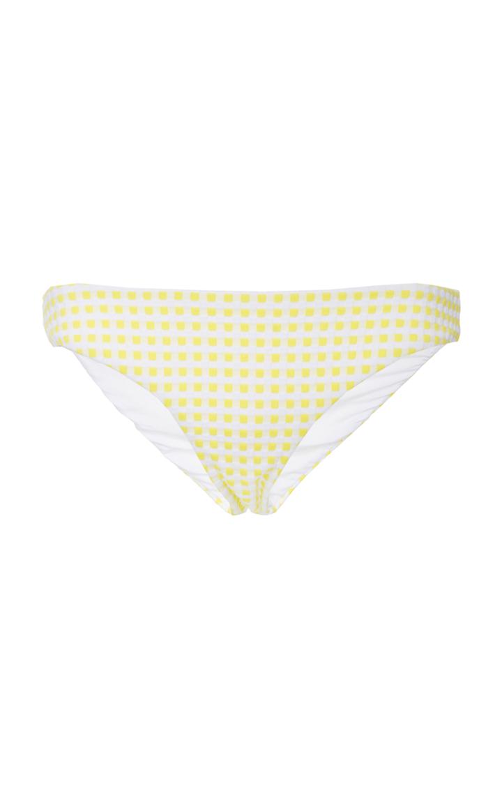 Onia Lilly Seersucker Bikini Bottoms
