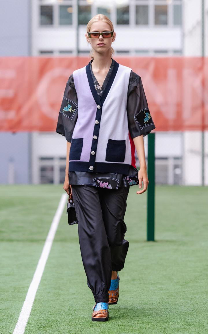 Ganni Recycled Ripstop Quilt Oversized T-shirt
