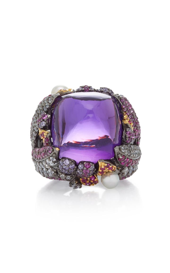 Anabela Chan Sugarloaf Berry 18k Gold Multi-stone Ring