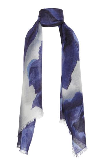 Ama Pure Rosalie Blue Scarf