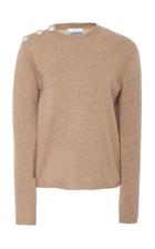 Ganni Button-trim Cashmere Sweater