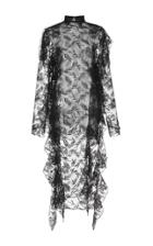 Christopher Kane Long Motif Lace Dress