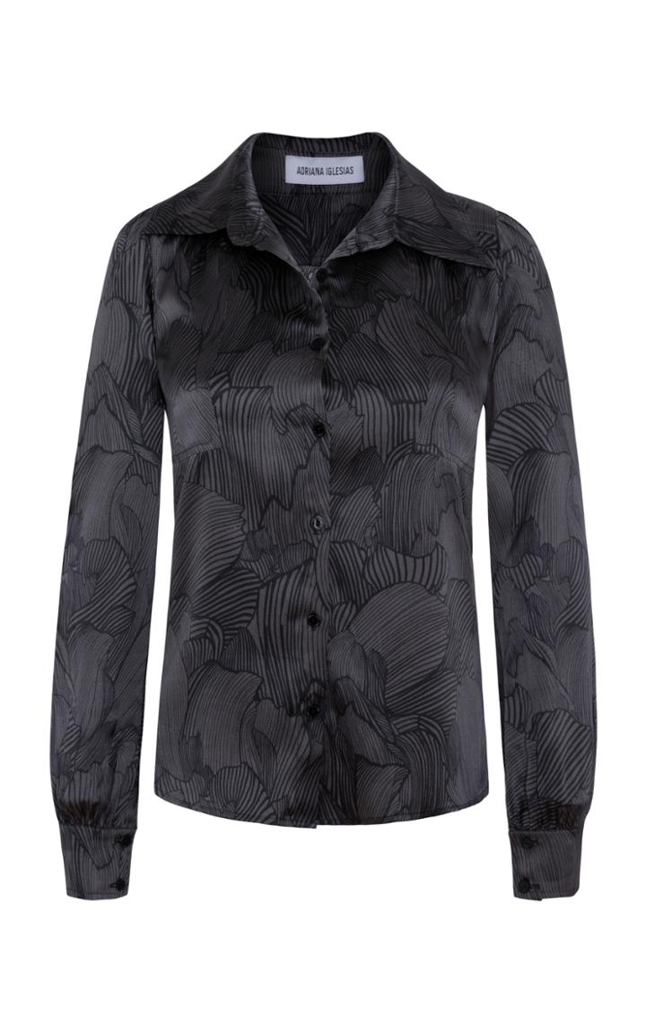 Adriana Iglesias Marianne Silk Shirt
