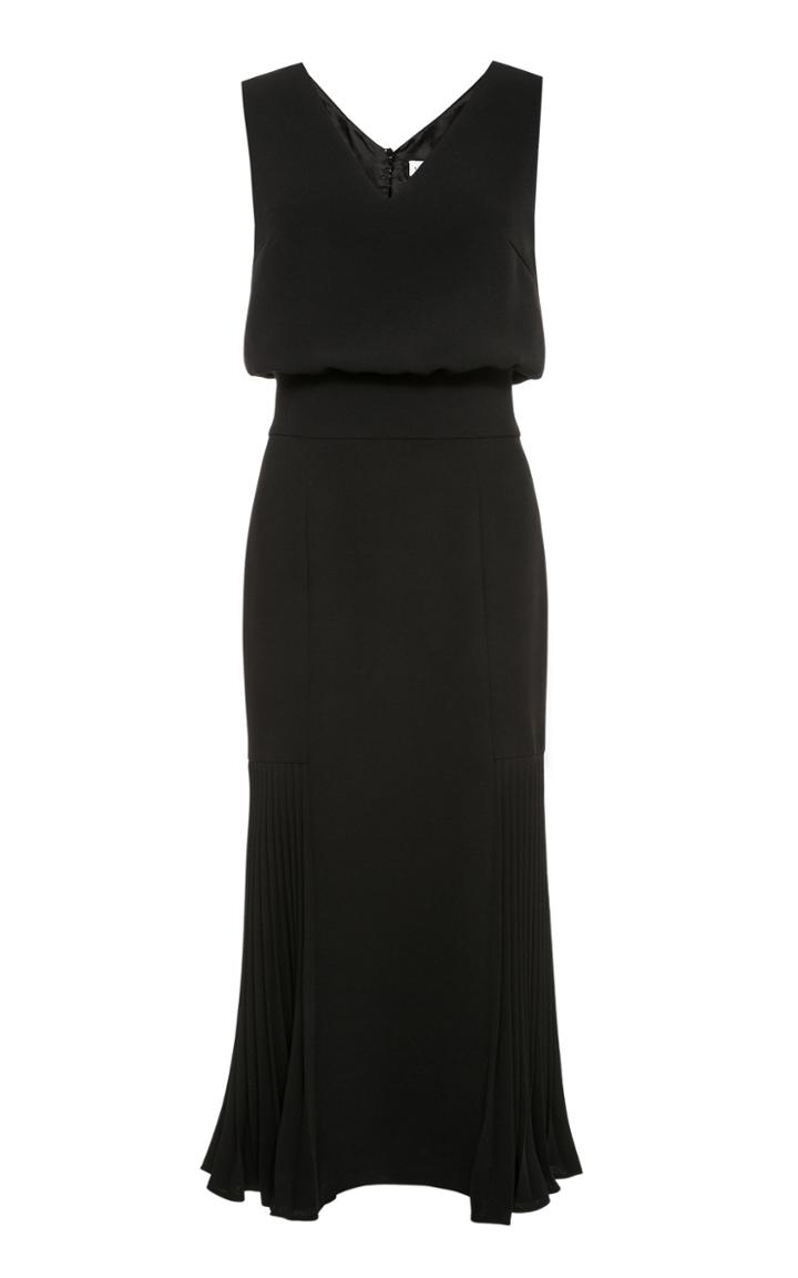 Lilli Jahilo Keira V-neck Midi Dress