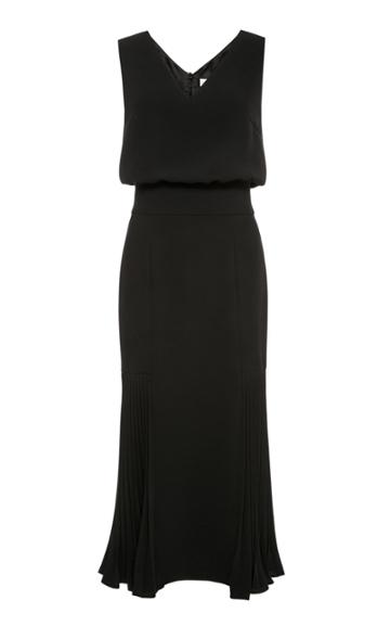 Lilli Jahilo Keira V-neck Midi Dress