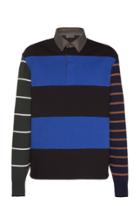 Lanvin Striped Cotton Rugby Shirt