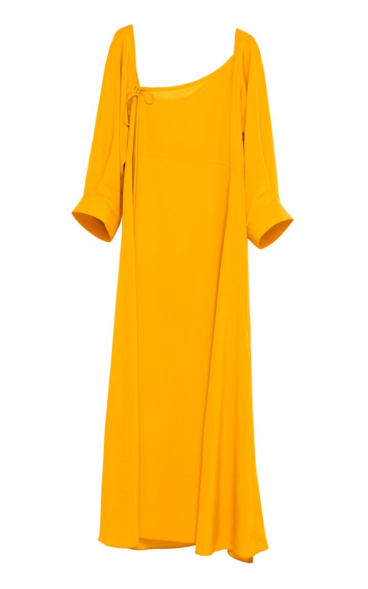Moda Operandi Dorothee Schumacher Fluid Volumes Convertible Silk Dress