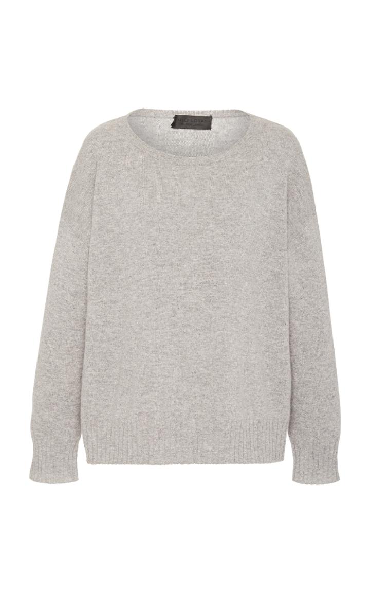 Nili Lotan Boyfriend Oversized Cashmere Sweater