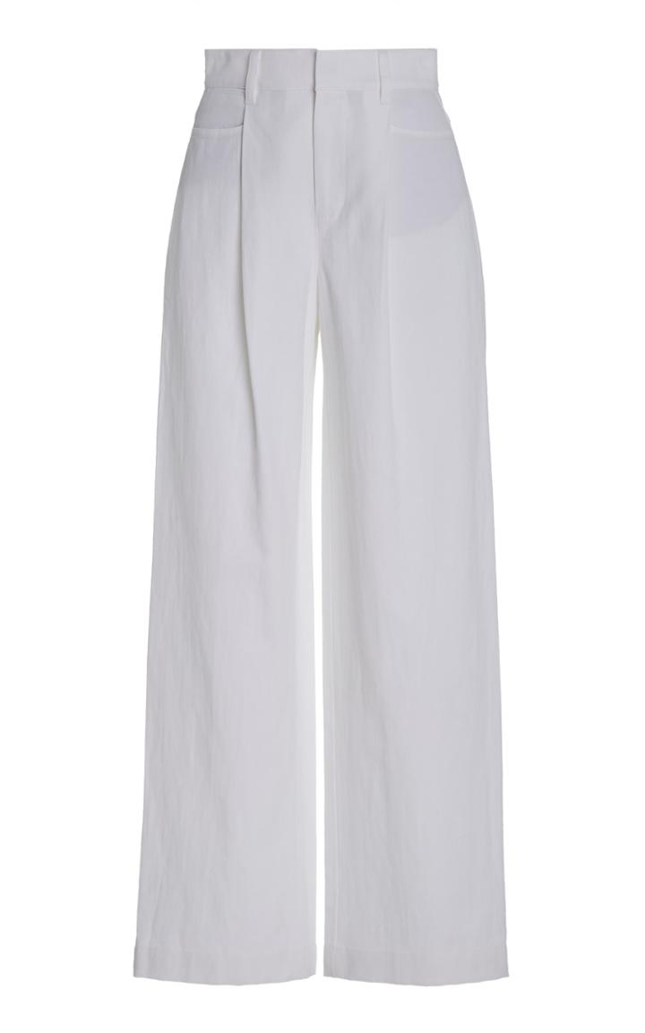 Moda Operandi Vince Cotton-blend Wide-leg Pants