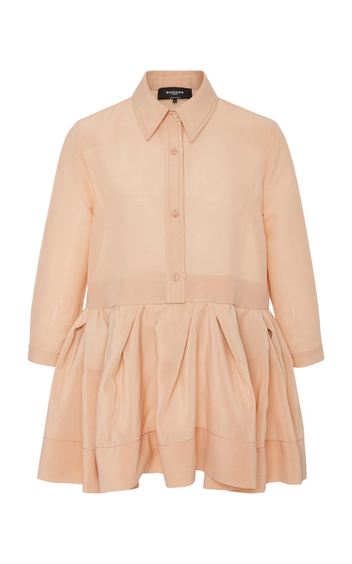 Rochas Peplum Blouse