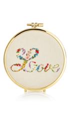 Erin Fetherston Love Embroidery Hoop Clutch