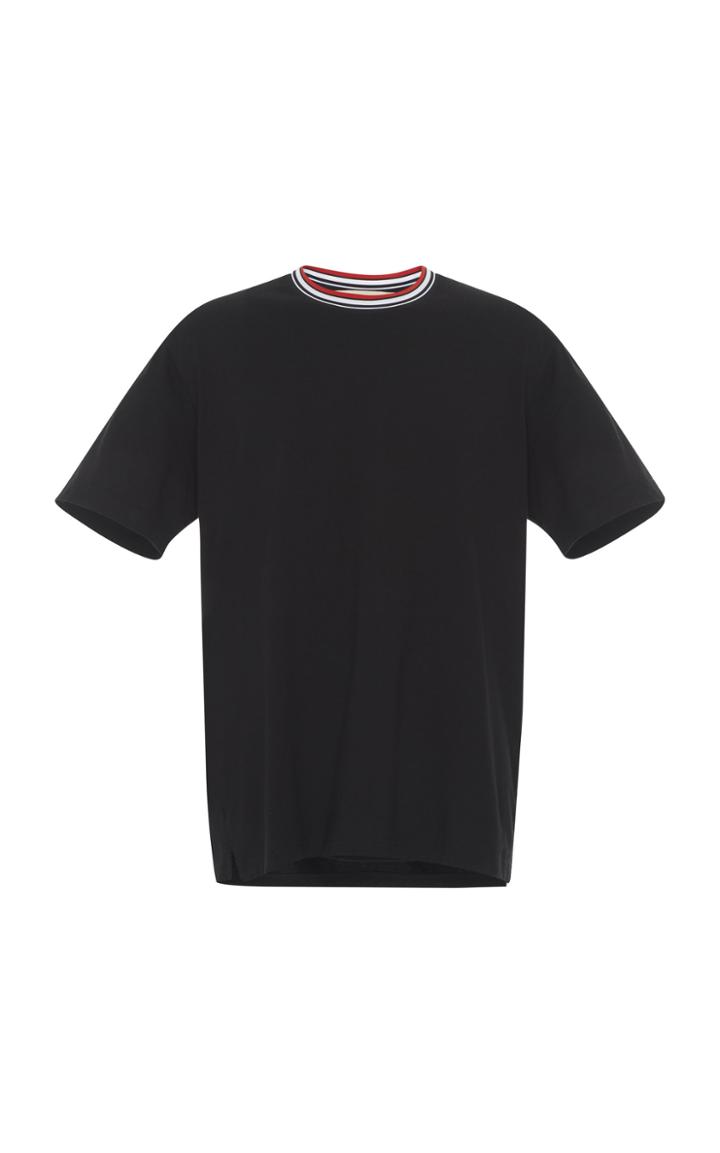 Marni Knit-collar Cotton T-shirt