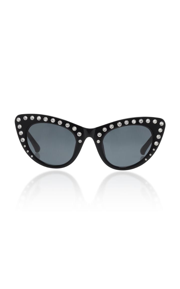 N 21 N&deg;21 Sun Black Sunglasses