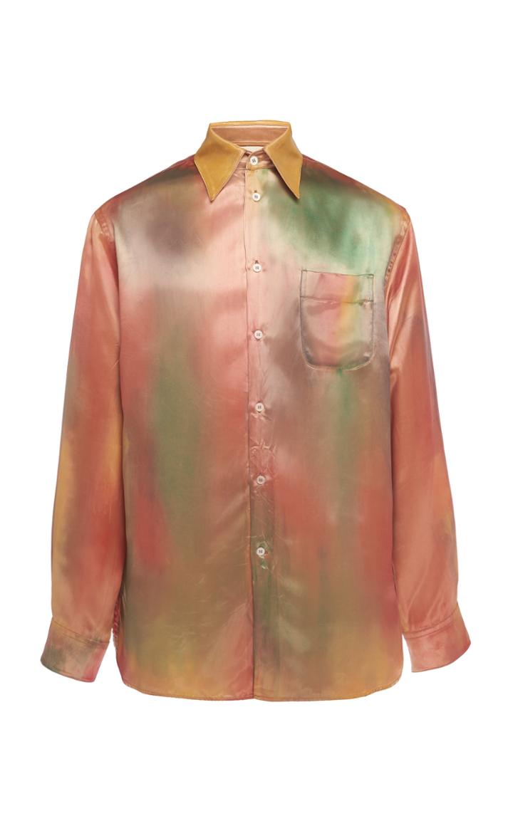 Marni Tie Dye Button Down Shirt