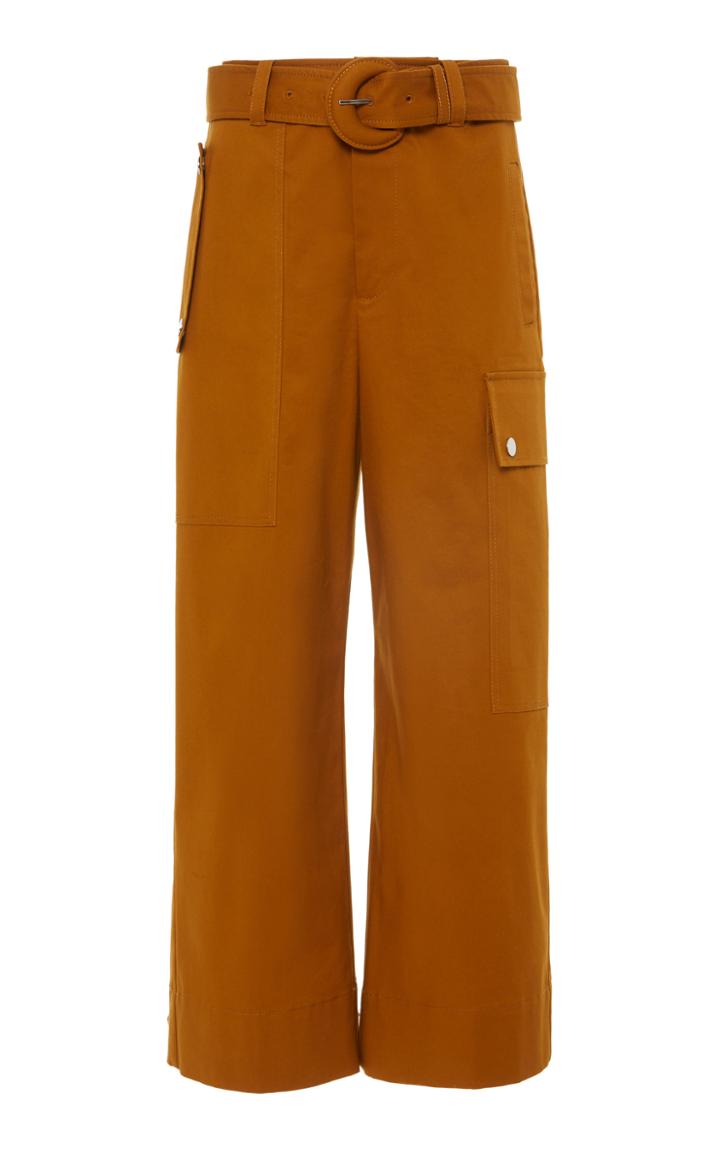 Moda Operandi Proenza Schouler Pswl Cotton Belted Cargo Pant Size: 4