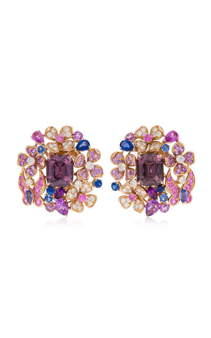 Moda Operandi Margot Mckinney One Of A Kind Spinel Petite Papillon Earrings
