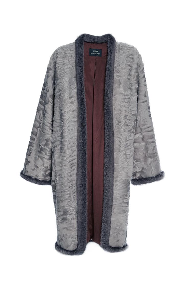 Alena Akhmadullina Swakara Fur Coat