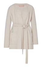 Brock Collection Pianista Wool Cashmere Belted Cardigan