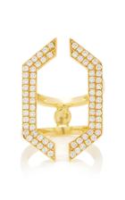 Karma El Khalil Diamond Hexagon Ring
