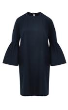 Moda Operandi Martin Grant Bell-sleeve Cotton A-line Midi Dress