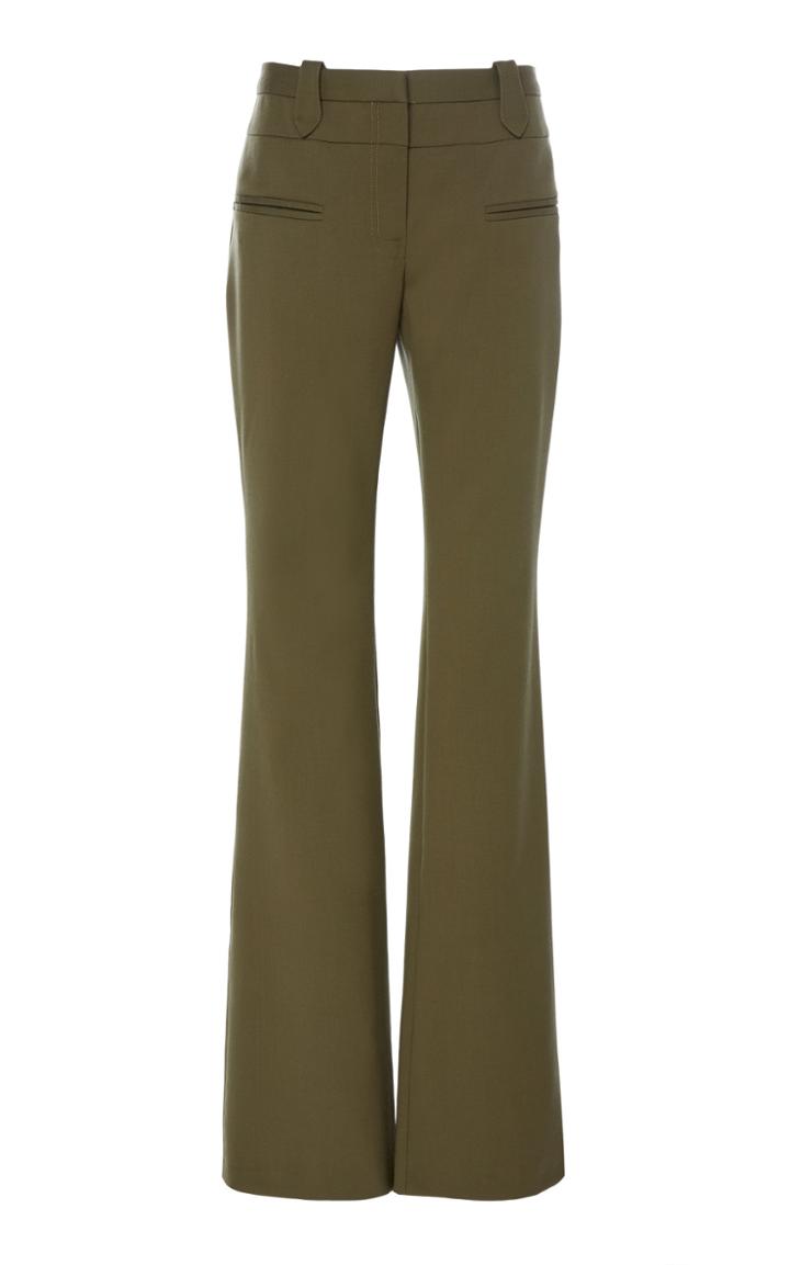 Altuzarra Serge Wool-blend Flared Trousers