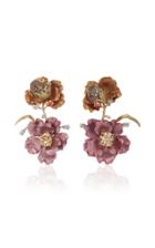 Moda Operandi Anabela Chan Champagne Magnolia Earrings