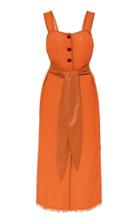 Moda Operandi Nanushka Rita Knit Fray Hem Midi Dress Size: Xs