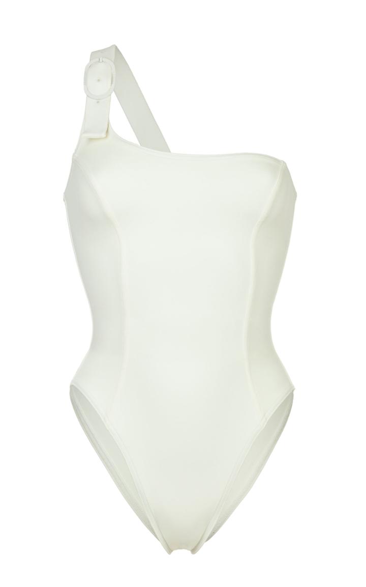 Moda Operandi Medina Swimwear Captain One Shoulder Swimsuit