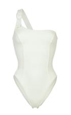 Moda Operandi Medina Swimwear Captain One Shoulder Swimsuit