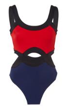 Oye Swimwear Clio Contrast Cutout Swimsuit