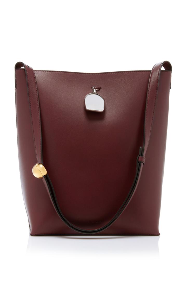 Jil Sander Constantin Leather Shoulder Bag