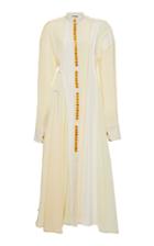 Moda Operandi Jil Sander Morpheus Double Layer Silk Dress Size: 32