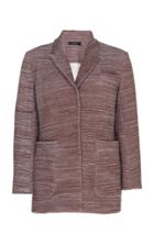 Ellery Oversized Single Breasted Tweed Jacket