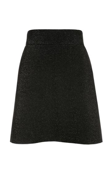 Lilli Jahilo Rocky' Shimmer Jersey Mini Skirt