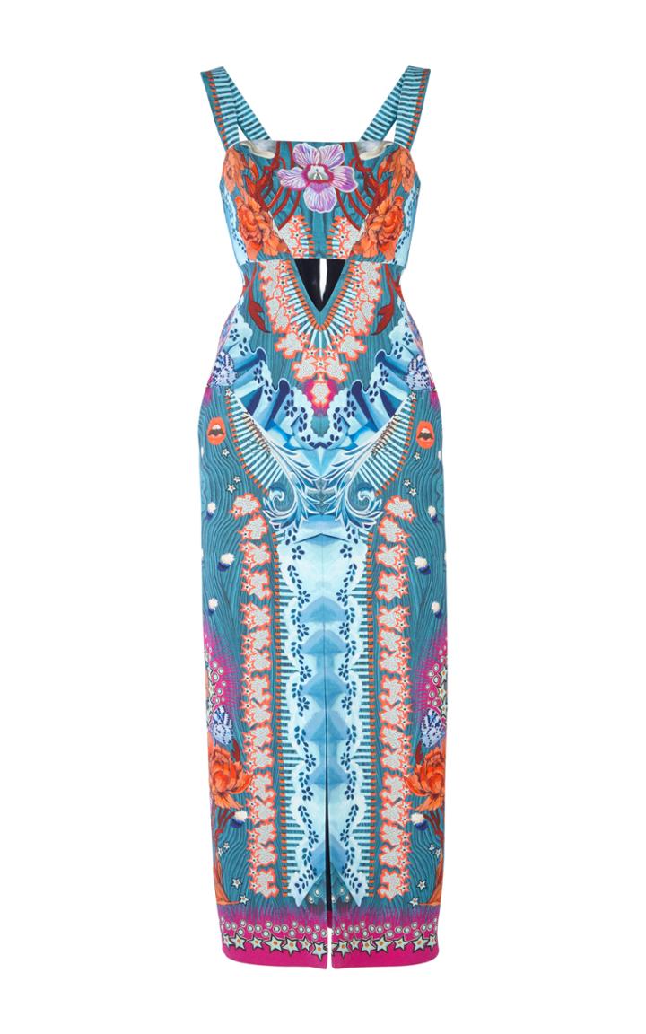 Temperley London Pipe Dream Cutout Dress