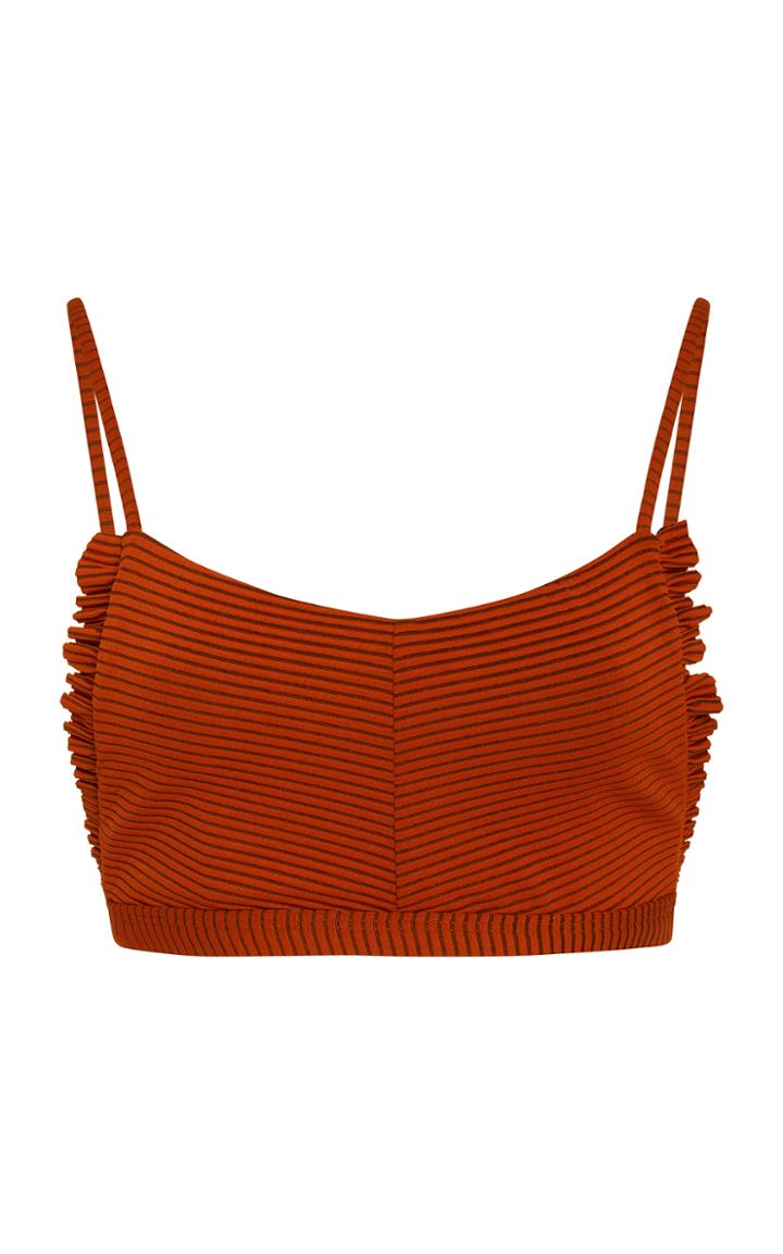 Made By Dawn Feline Lattice Bikini Top