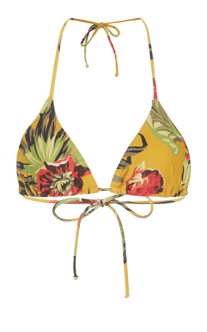 Lenny Niemeyer Floral-print Bikini Top