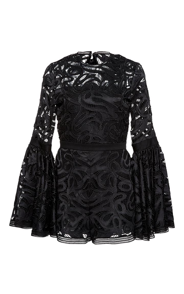Alexis Rihanna Flared Lace Romper