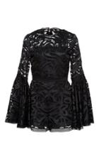 Alexis Rihanna Flared Lace Romper