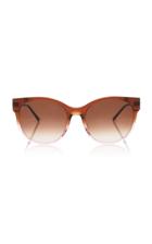 Thierry Lasry Axxxexxxy 69 Cat-eye Acetate Gold-tone Sunglasses