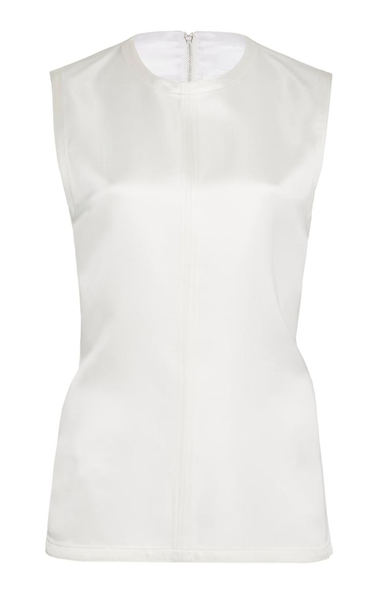 Helmut Lang Open-back Satin Top