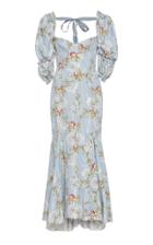 Brock Collection Olaya Floral Cotton-blend Dress