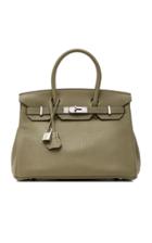 Heritage Auctions Special Collections Hermes 30cm Sage Clemence Birkin