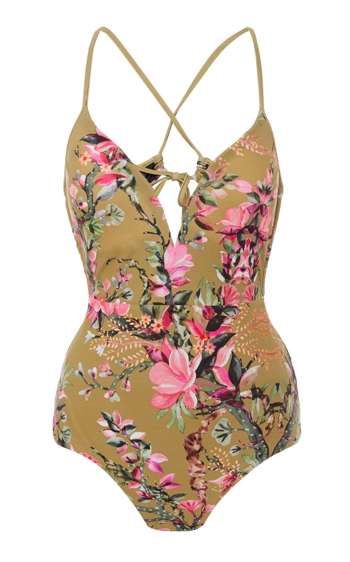 Moda Operandi Liberty London Sirena Lilith Floral-print Swimsuit Size: Xs