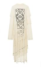 Loewe Loewe Fringe T-shirt Dress