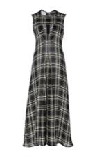 Beaufille Sigma Plaid Cutout Dress