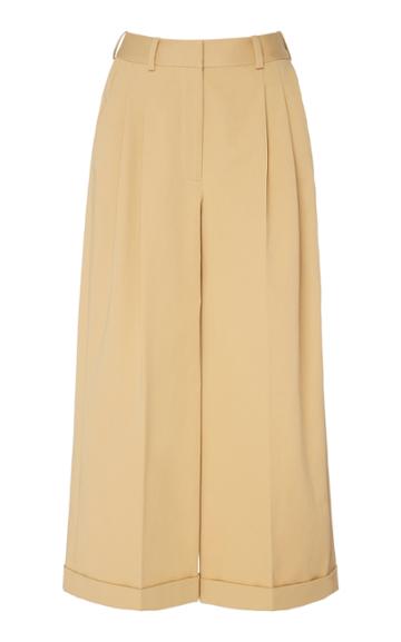 Racil Agadir Wide Ankle Length Tuxedo Trousers