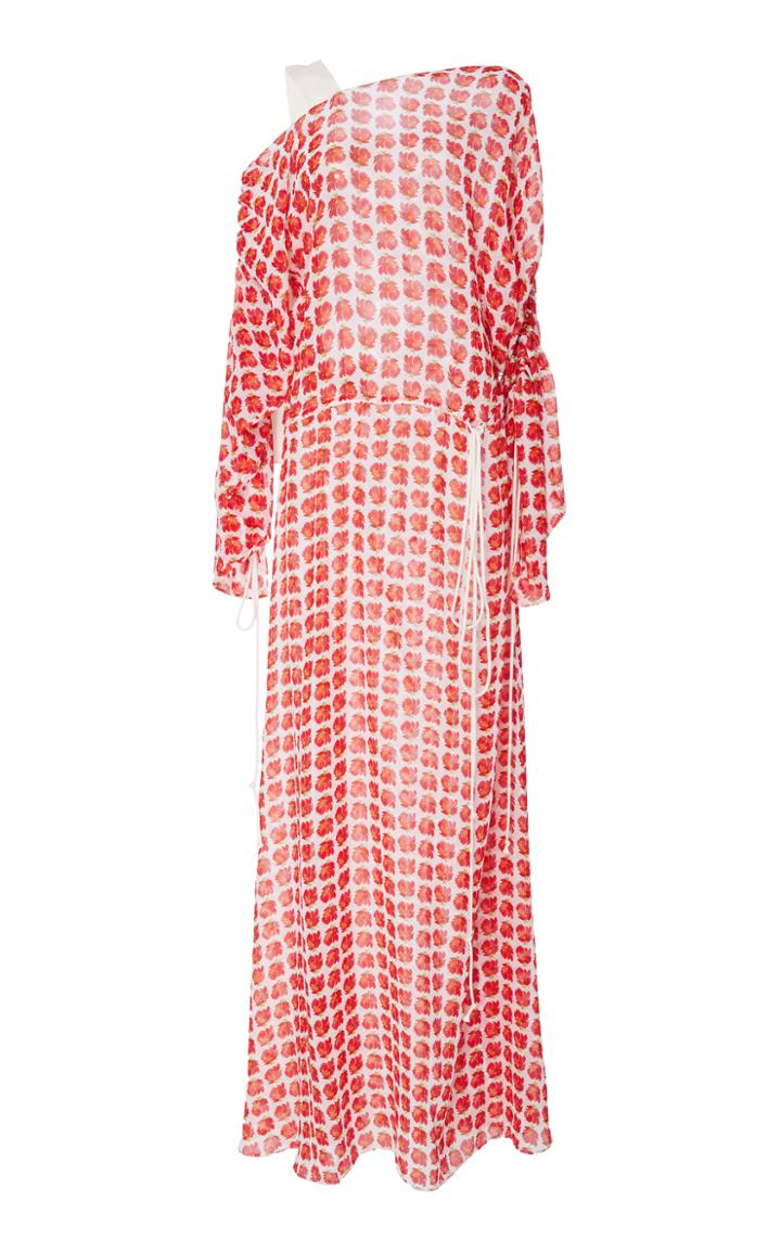 By. Bonnie Young Long Dress With Tie Details