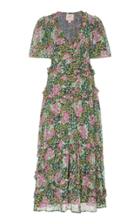 Moda Operandi Banjanan Cotton Floral Gina Dress Size: Xs